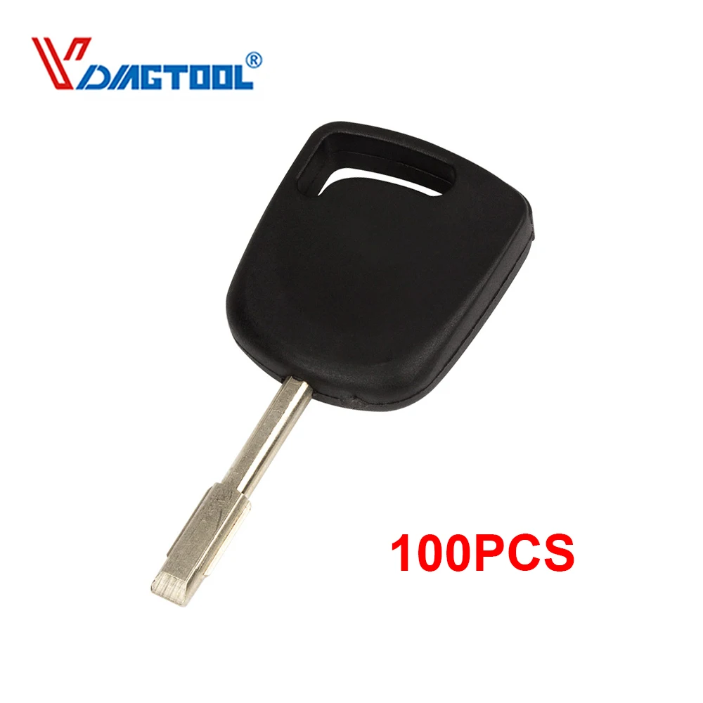 VDIAGTOOL 100 шт. транспондер необработанный Корпус ключа для Ford Focus Mondeo KA Jaguar XJ8 Transit