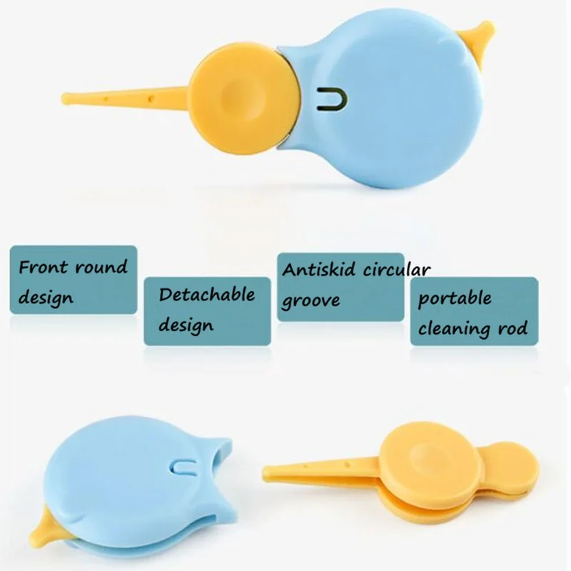 Новорожденный ушной нос очиститель Snot безопасность Уход Чистка клип Baby Safe пинцеты для чистки может разделиться для ребенка чистящий инструмент костюм