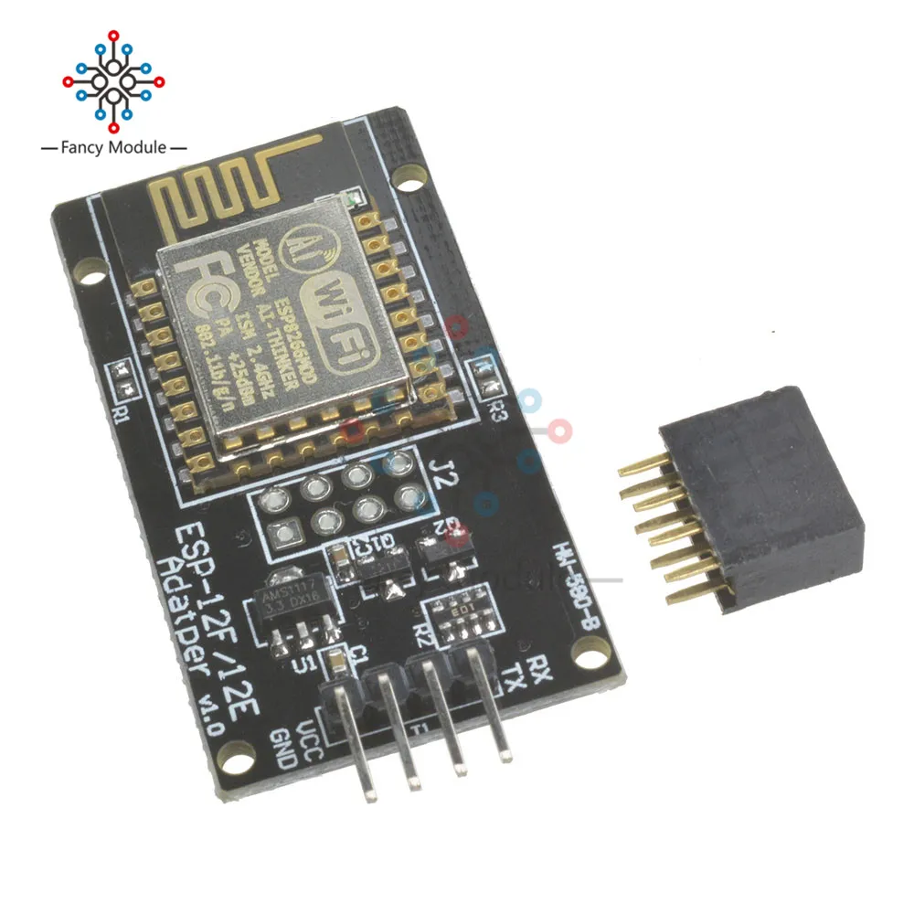 ESP8266 ESP-12E дистанционного последовательного порта wifi модуль ESP-12E(ESP-12F обновления) беспроводной приемопередатчик с адаптером платы для Arduino