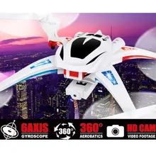 New Arrival NIHUI U807 Headless Mode 6 Axis 2.4G 4CH 360 Degree UFO Drones /w2.0MP HD Camera RC Helicopter Remote Control Toys