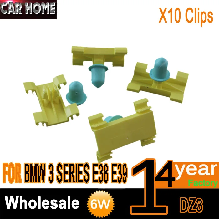 FOR BMW 3 SERIES E38 E39 DOOR MOULDING TRIM PLASTIC STRIP CLIPS NEW
