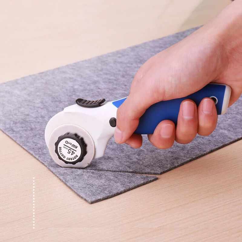 45mm And 28mm Rotary Cutter For Fabric Cutting Craft Tools Leather Paper Cutter Office