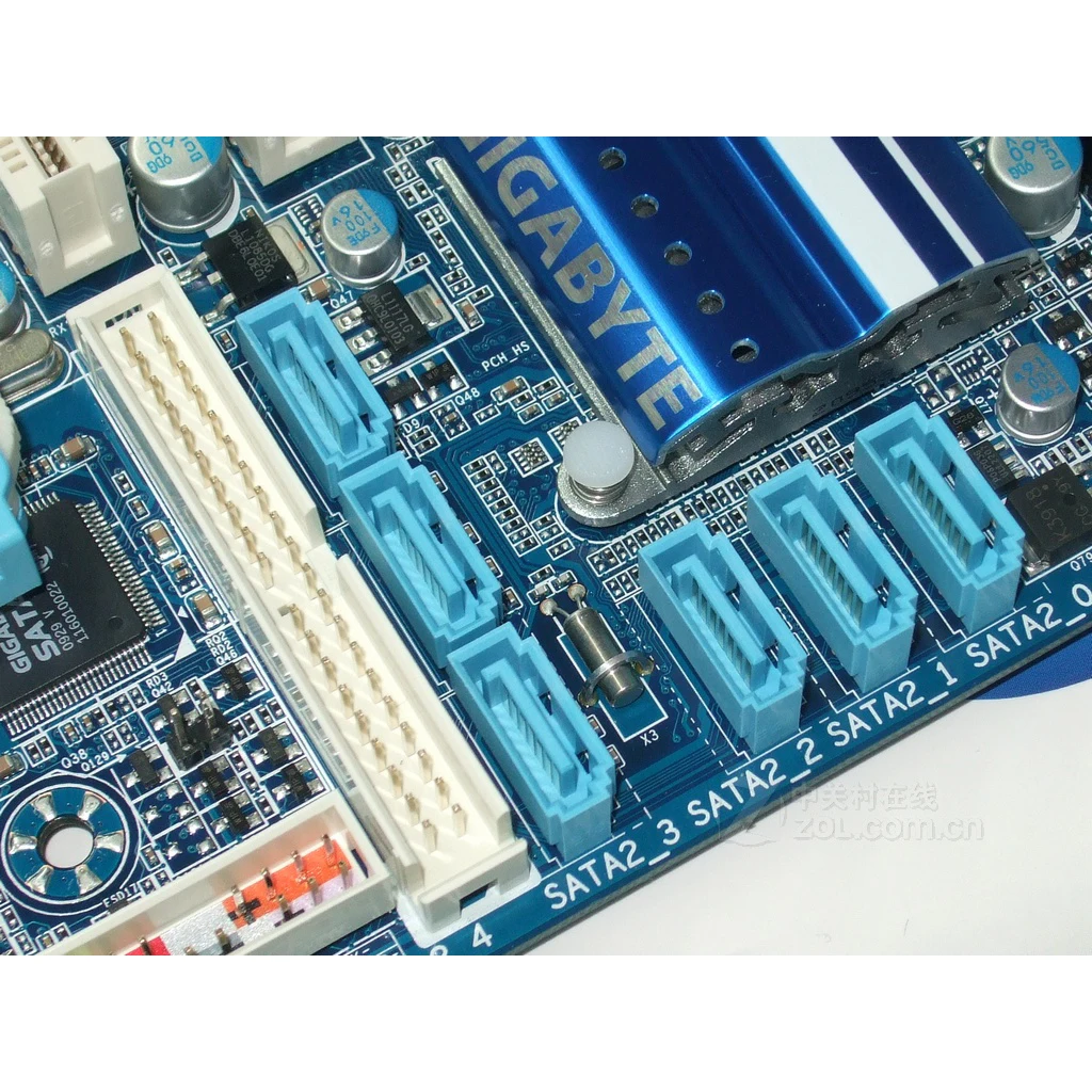 LGA 1156 для Intel DDR3 Gigabyte GA-P55-USB3L SATA II материнская плата ...