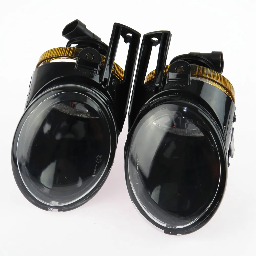 DOXA Left Right Bumper Front Halogen Lights Convex Lens Fog font b Lamp b font 3CD941699
