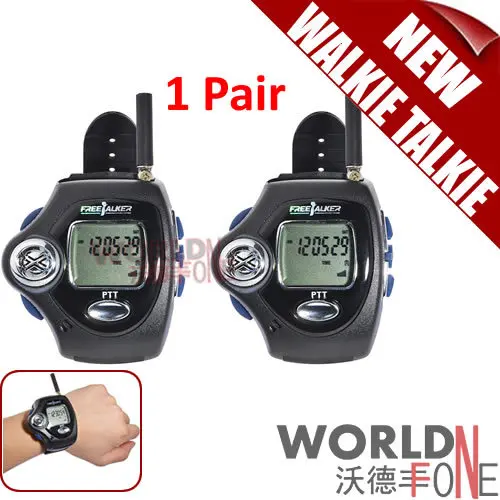2 шт./пара цифровые наручные часы Freetalker RD-820 Walkie Talkie Ham радиофон 2-полосное радио с