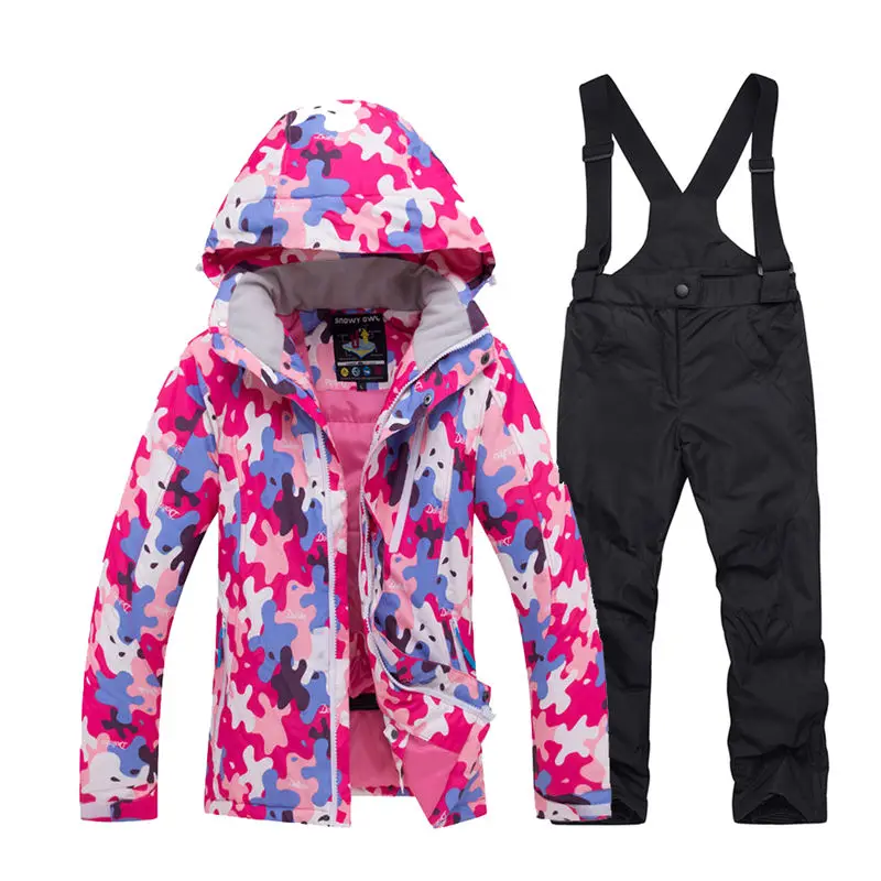 Cheap Children's Snow Clothing Snowboarding Sets waterproof Sports wear ...
