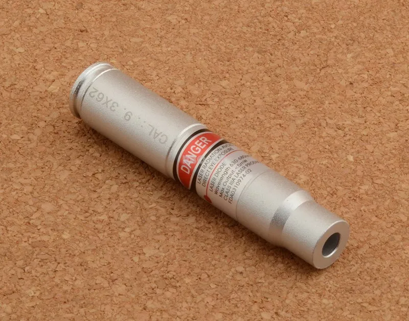 Алюминиевый картридж с отверстием Sighter Red Dot Laser Cal 9,3x62 M7247
