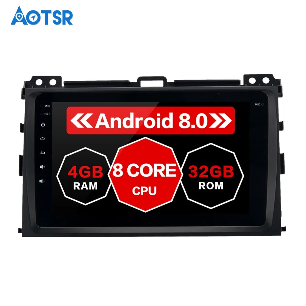 Flash Deal 8 Inch Car Multimedia System Android for Toyota Prado 120 2004 -2009 Android 8.0 4G RAM 32G ROM No CD/DVD Player 0 Flash Deal 8 Inch Car Multimedia System Android for Toyota Prado 120 2004 -2009 Android 8.0 4G RAM 32G ROM No CD/DVD Player 0