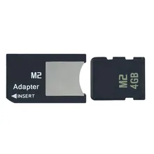 M2 карты памяти 4 GB memory Stick Micro с адаптером MS PRO DUO