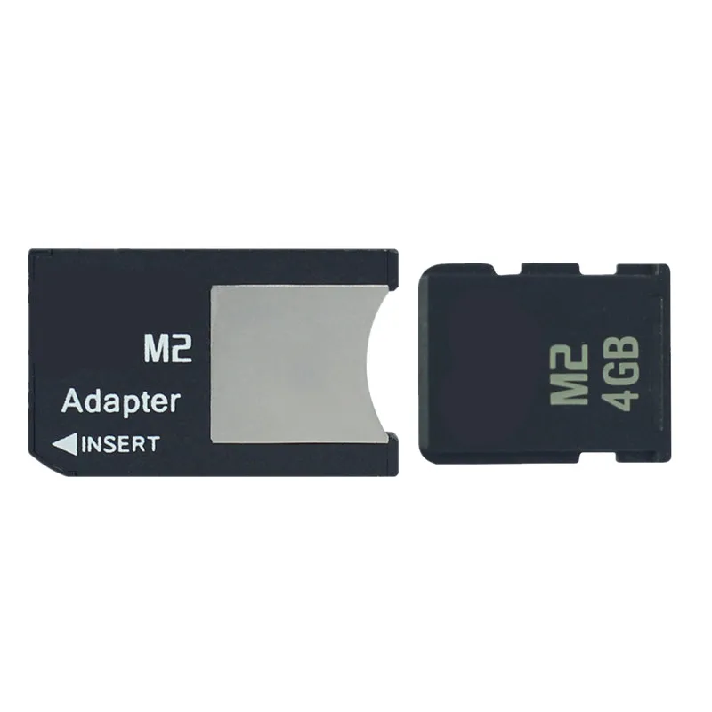 

M2 memory card 4GB Memory Stick Micro with Adapter MS PRO DUO