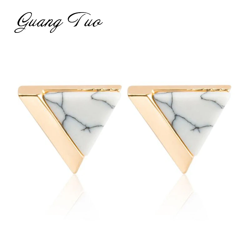 

ES788 Personality Simple Geometric Earrings For Women New Creative Triangle Shape Earrings Jewelry pendientes mujer moda 2018