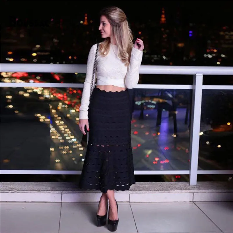 Vrouwen Luxe Elegante Jacquard Rokken Hoge Kwaliteit Delicate Jacquard Techniek Patchwork Trompet Mermaid Stijl Rok Nieuwe Mode Vrouwen Luxe Elegante Jacquard Rokken Hoge Kwaliteit Delicate Jacquard Techniek Patchwork Trompet Mermaid Stijl Rok Nieuwe Mode