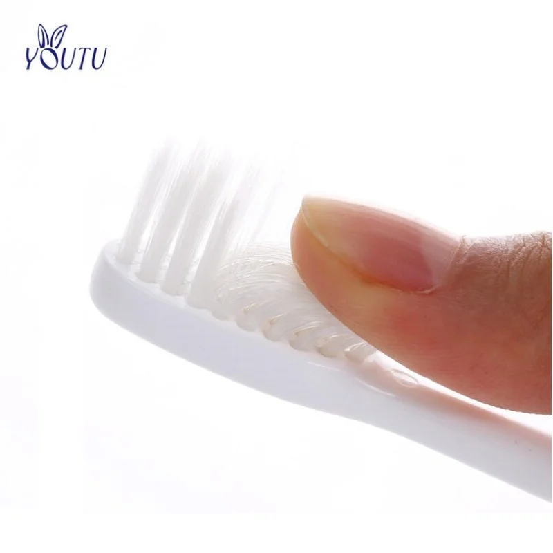 2 Pieces Adult children's Toothbrush Small brush head Microfiber Nano
