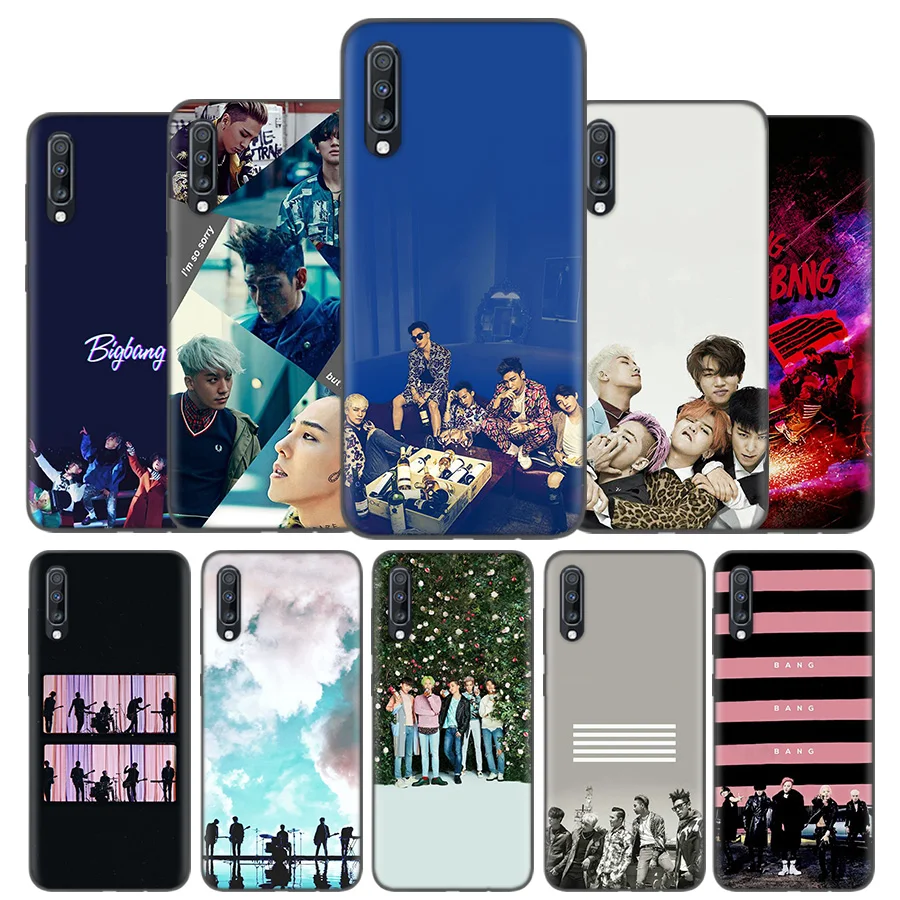 

Silicone Case Cover For Samsung Galaxy A50 A80 A70 A40 A30 A20 A20e A10 A8 A7 A6 Plus 2018 Note 10 9 8 BIGBANG G DRAGON Rapper