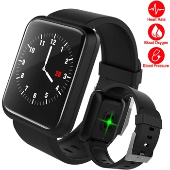 

Men Fitness Smart Watch Men Women Heart Rate Monitor Pedometer Sport Bluetooth Large Screen GPS LED Touch Sport Smartwatch Clock