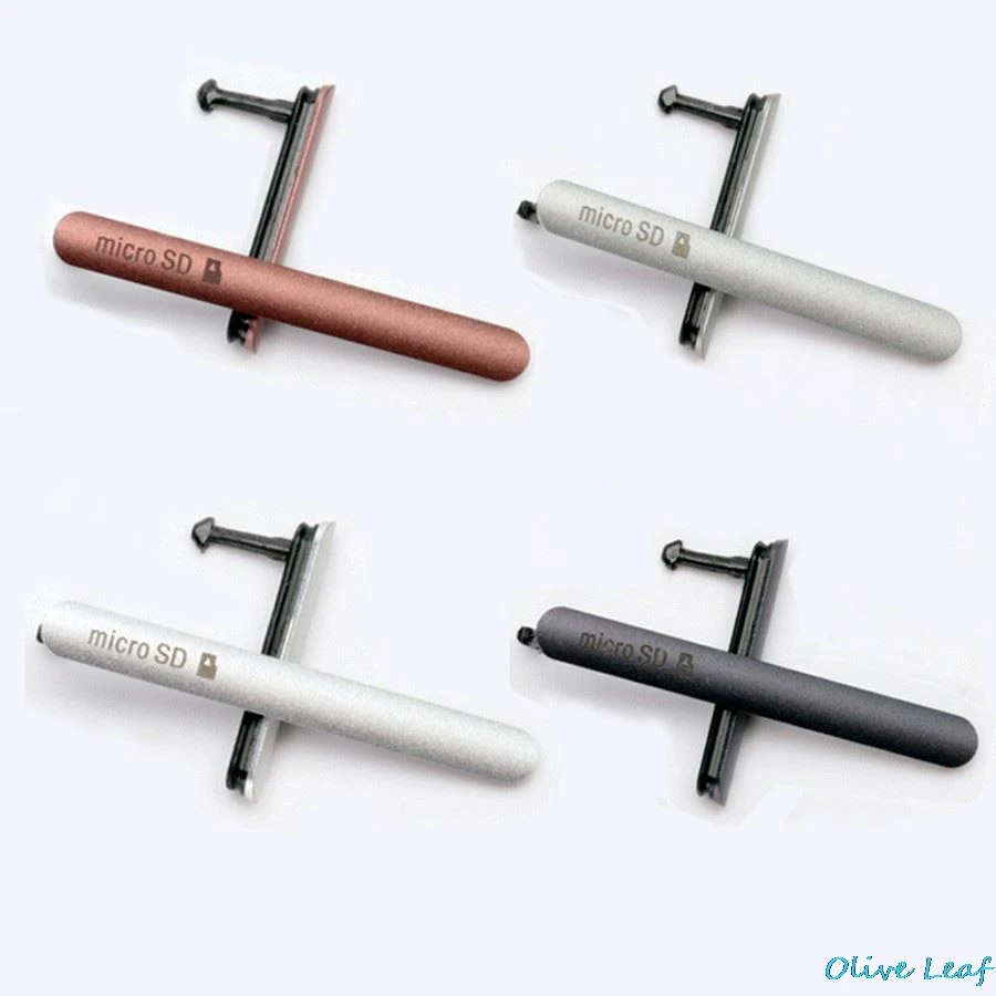 

1 set Micro SD SIM Card USB Charging Slot Port Dust Plug Block Cover For Sony Xperia Z3 L55 D6603 D6643 D6653