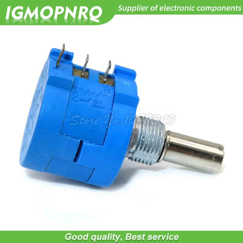 1 шт. 3590S 2 202L 2K ohm 202 прецизионный многооборотный потенциометр 10 колец регулируемый