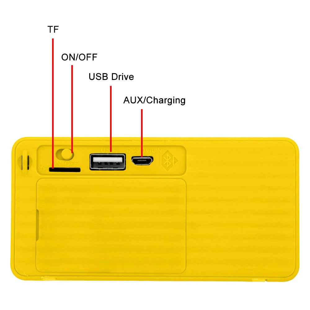X3s Bluetooth Speaker Portable Wireless Music Sound Box Subwoofer Support Handsfree TF AUX FM Radio (9)