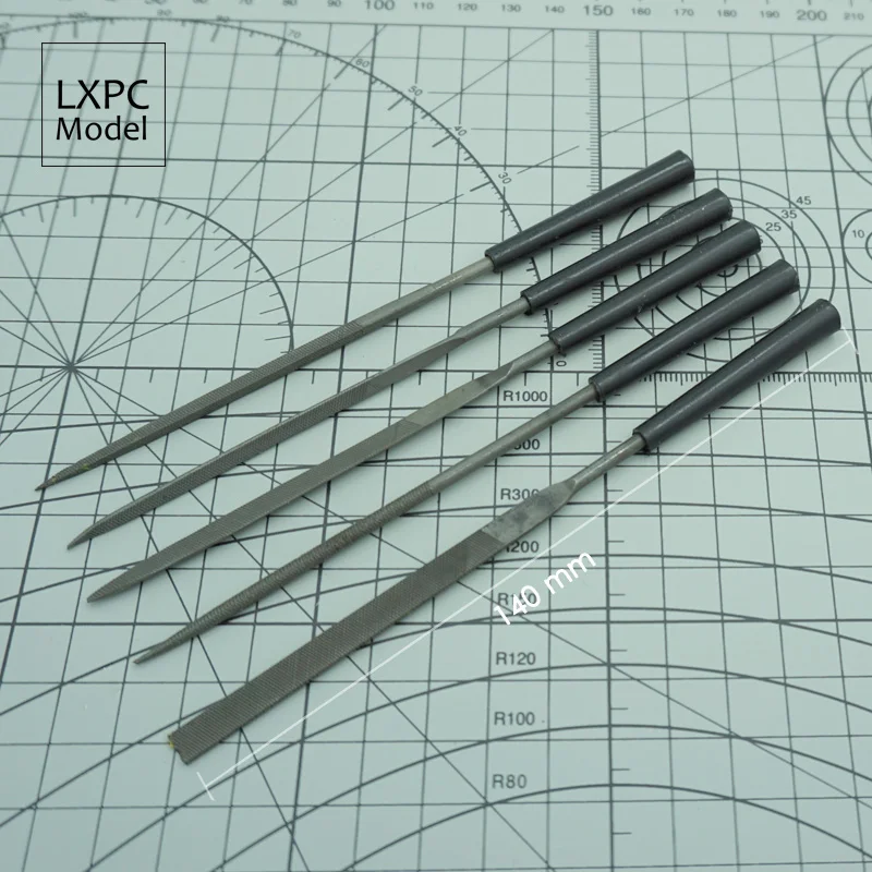 Model Tools Model Polishing Tool Plastic shaping polishing tool Precision boring tool For Mecha military model Scythe set 5 piece set