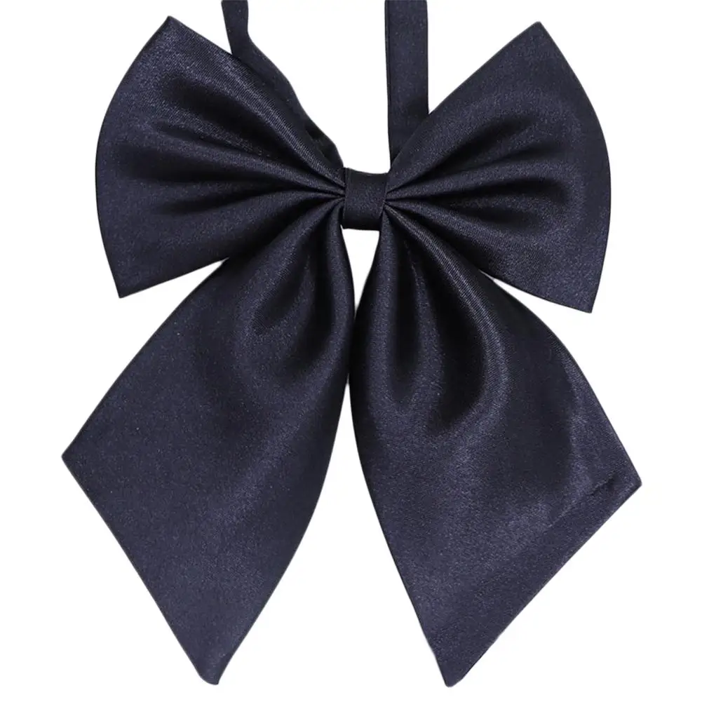 Japanese Style JK Bow Tie Solid Color for Student Uniform Professional Ladies Angled Lolita Cosplay Children's Girls Shi | Аксессуары