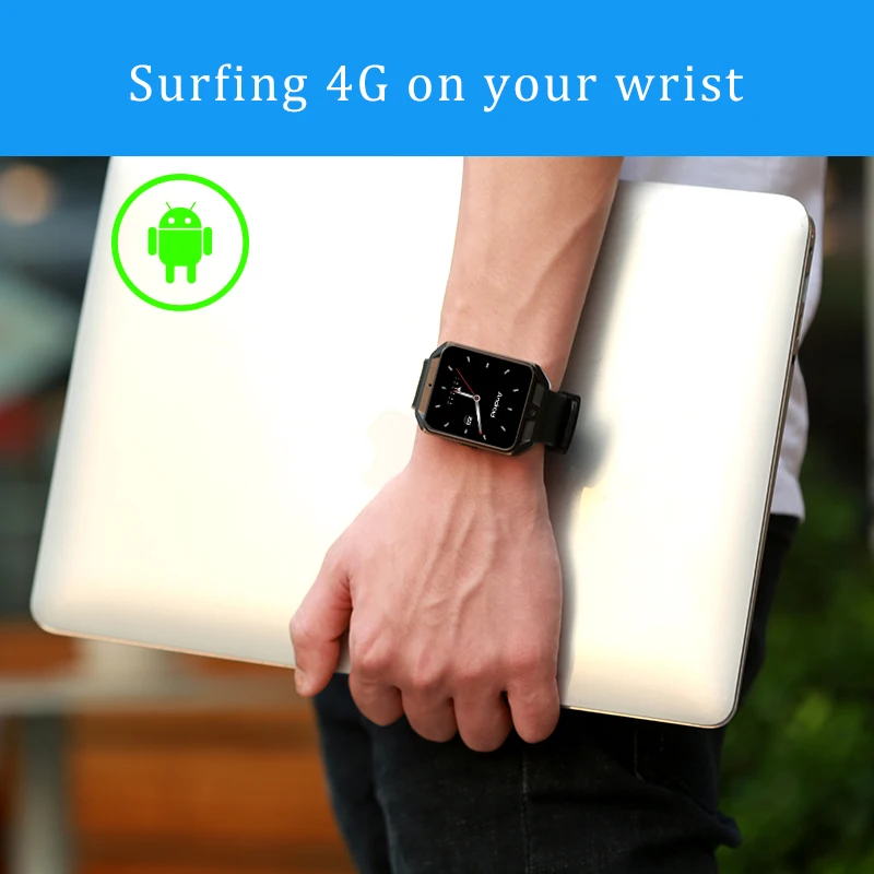 Focus Smart H5 Smart Watch Phone 2MP Camera BT4.0 GPS Nano SIM Card 1.1GHz 1G+8G Heart Rate Monitor Smartwatch Android 6.0