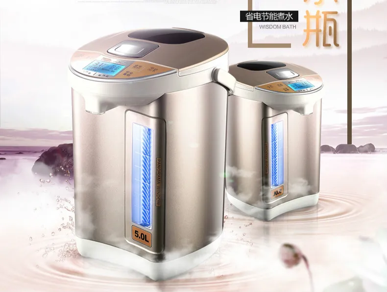 Electric thermos with 5L stainless steel kettles Overheat