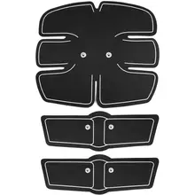 Горячая Распродажа, тренажер для мышц брюшного пресса, тренажер, умный ABS стимулятор, фитнес-электрод, ABS наклейки, коврик для тела, тонкий массажер