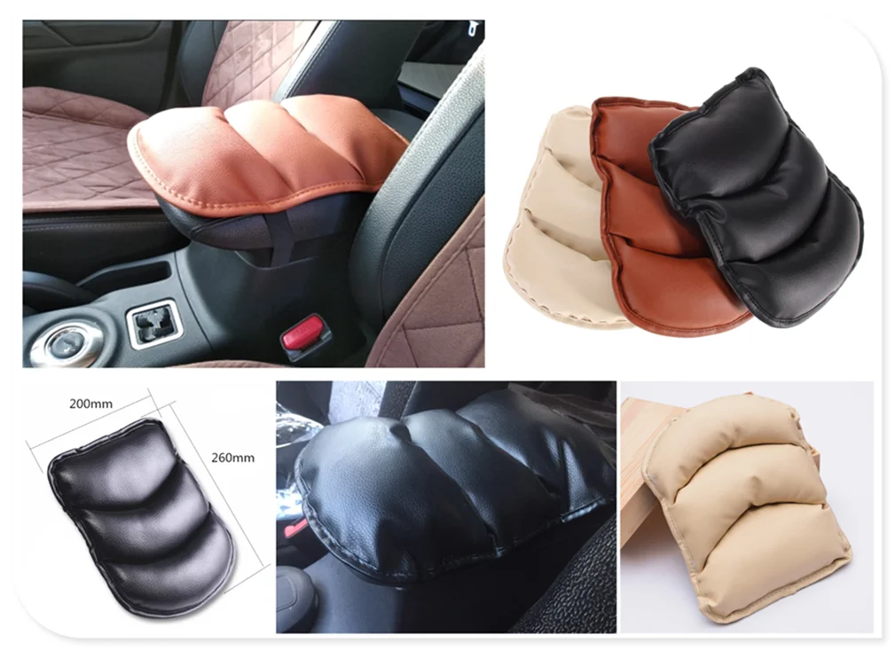 Car shape center console armrest box pad trolley with arm placement for BMW 530Li 335i 750i 330i 325i 320si 630i