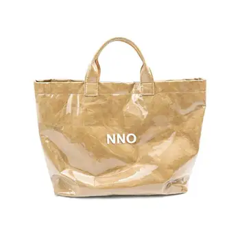 

Kraft Paper Shopping Bag large big summer beach bag PVC Clear Double Transparent Bag Waterproof Causal Totes Bag