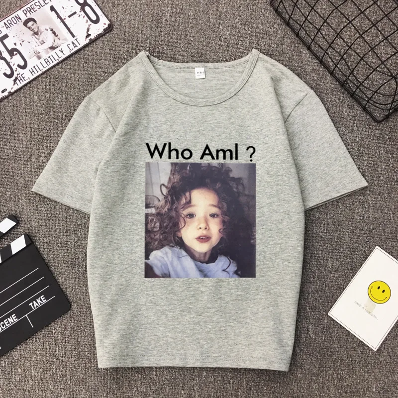 ZOGAA 2019 New women harajuku loose short-sleeved T-shirt baby face graphic printing t-shirt half-sleeved shirt tee tops Female ZOGAA 2019 New women harajuku loose short-sleeved T-shirt baby face graphic printing t-shirt half-sleeved shirt tee tops Female