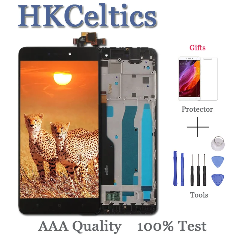 

LCD with Frame For Xiaomi Redmi Note 4X LCD Display +Touch Screen For Redmi Note 4 Global Version LCD Only For Snapdragon 625