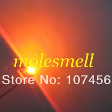 1000 шт./лот! 5 мм соломенная шляпа Orange LED(2000MCD) 5 мм светло-светодиод 5 ММ Strawhat Orange широкоугольный LED