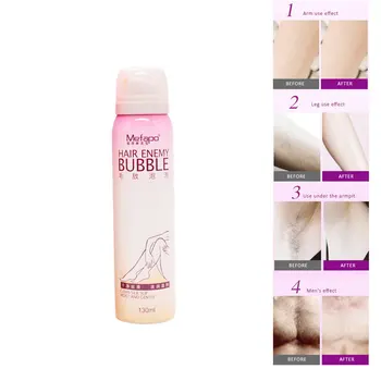 

HOT Natural Painless Hair Removal Cream For Men Women Permanent Hair Removal Spray Gentle Bikini Depilatory Bubble