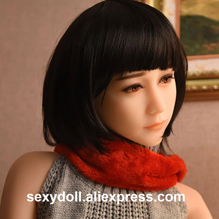 Full silicone TPE oral sex doll Head (1)