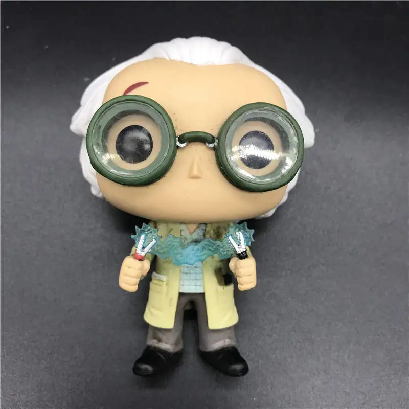 

Back To The Future Dr Emmett Brown action figure model toy Interior decoration model gift