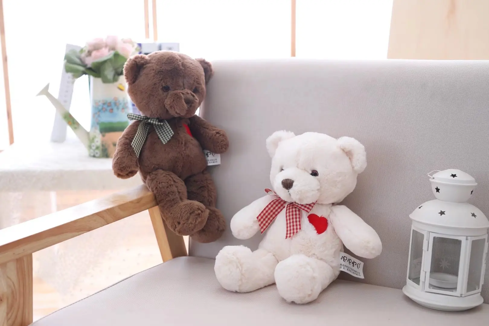 35/50 см Чучела Плюшевый медведь мультфильм два Цвет медведи Kawaii детская игрушка в подарок на день рождения подарок для подруги