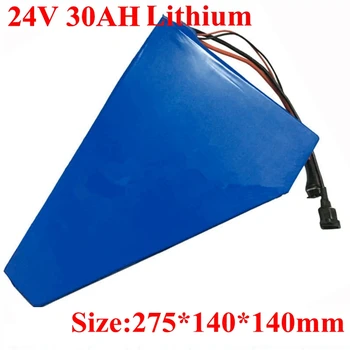 

24V 30AH Lithium Battery Seat Bag Triangle Battery for 250w 350w 500w Motor Scooter Ebike Bicycle +2A Charger