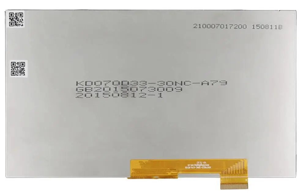 

Original KD070D50-31NI-B7 KD70D33-30NC-A79 LCD screen display