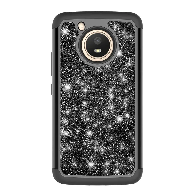 

KKREFF For Motorola Moto G7 Power Case For Moto E4 G6 Z4 Z3 E5 G7 Play G5 E5 Cruise Soft TPU Glitter Shockproof Back Cover Case