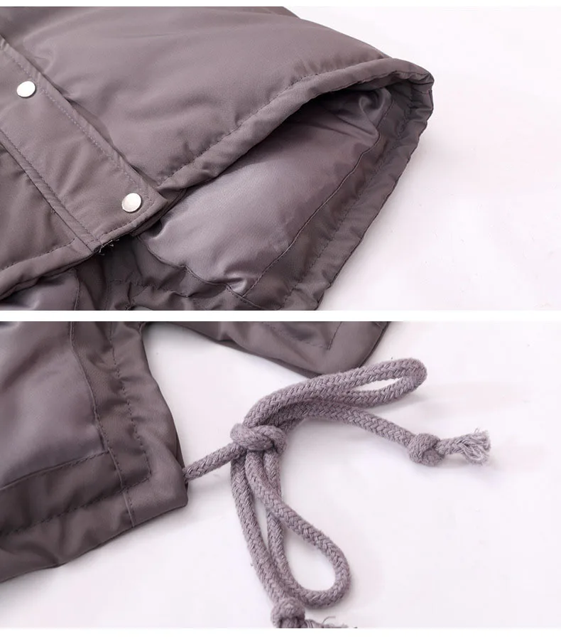 New 2018 Fur Hooded Jackets For Girls Thick Kids Long Cotton Coats Baby Big Girl Winter jacket Children Outerwear & coats Tops Clothes (16)