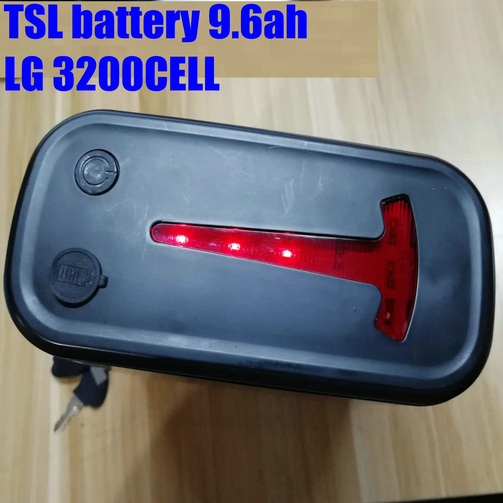 Clearance TSL battery 36v5.2ah/9.6ah lithium battery with battery box+battery level indicator electric bike folding bike MTB diy parts 2