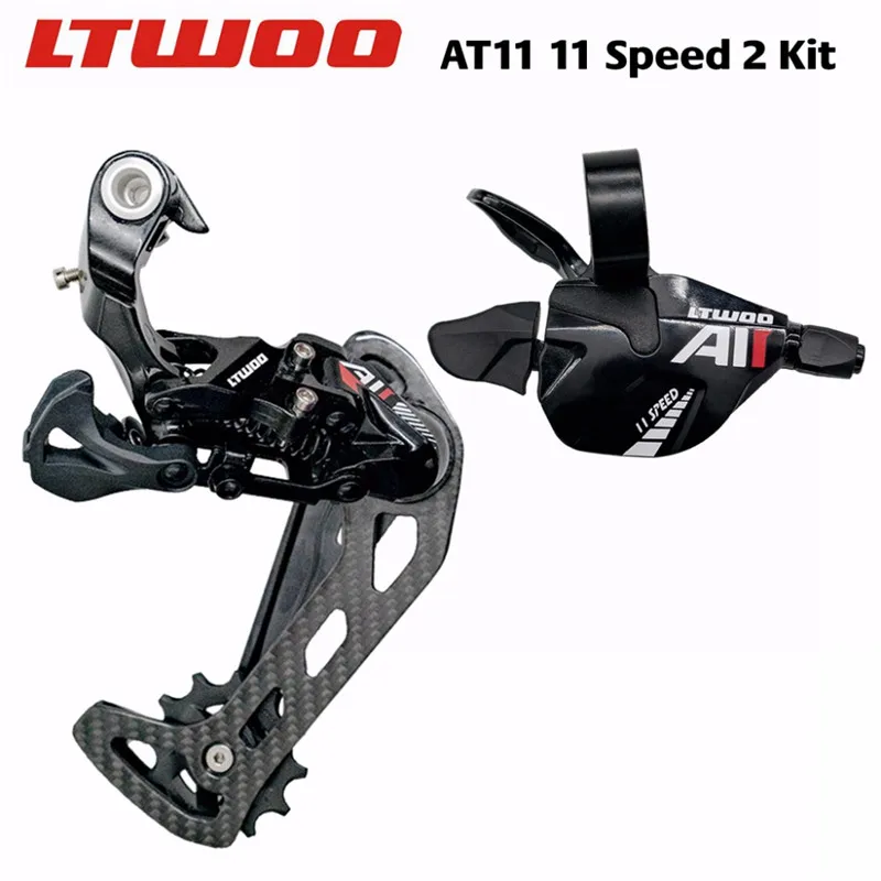 

LTWOO AT11 1 x 11 Speed Trigger Shifter + Rear Derailleurs for MTB Bike Compatible with 11S 52T Cassette for M7000 M8000