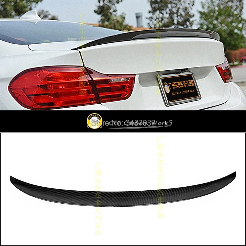 Спойлер для BMW F36 спойлер M4 Style 4 2014 -2016 - UP 420i 420d 428i 435i задний на крышу из углеродного