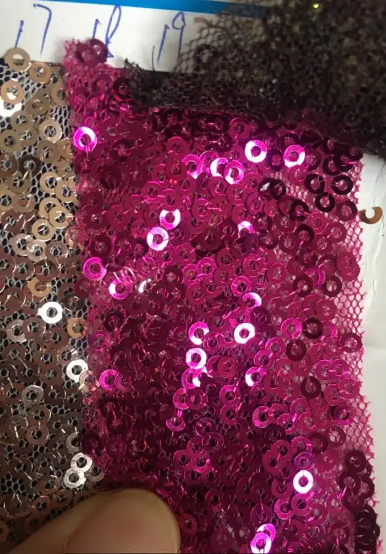

Customize-#18 Fuchsia 8x10FT-240x300cm Sequin Backdrop for party wedding decoration