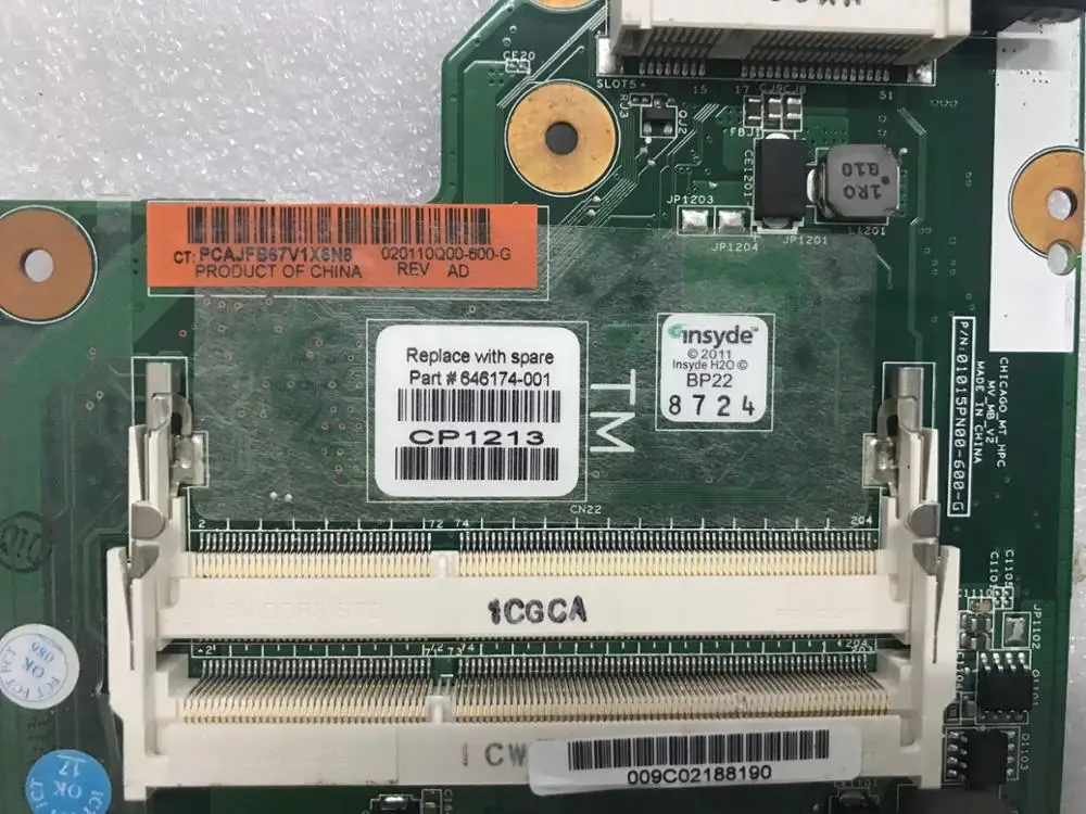 Для HP 2000 Compaq CQ43 CQ57 GM45 материнская плата 646174 001 01015DS00 600 G Материнская ноутбука