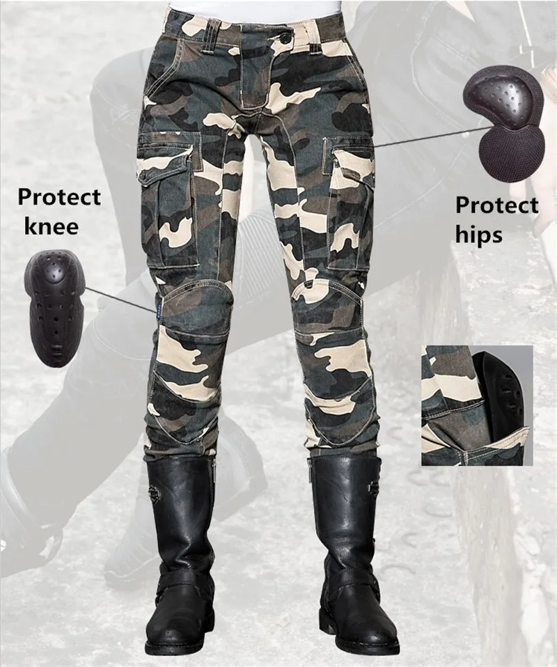 

Free shipping 2017 uglybros MOTORPOOL UBS014 Jeans Motorcycle Pants Moto Protection Jeans Women's Jeans