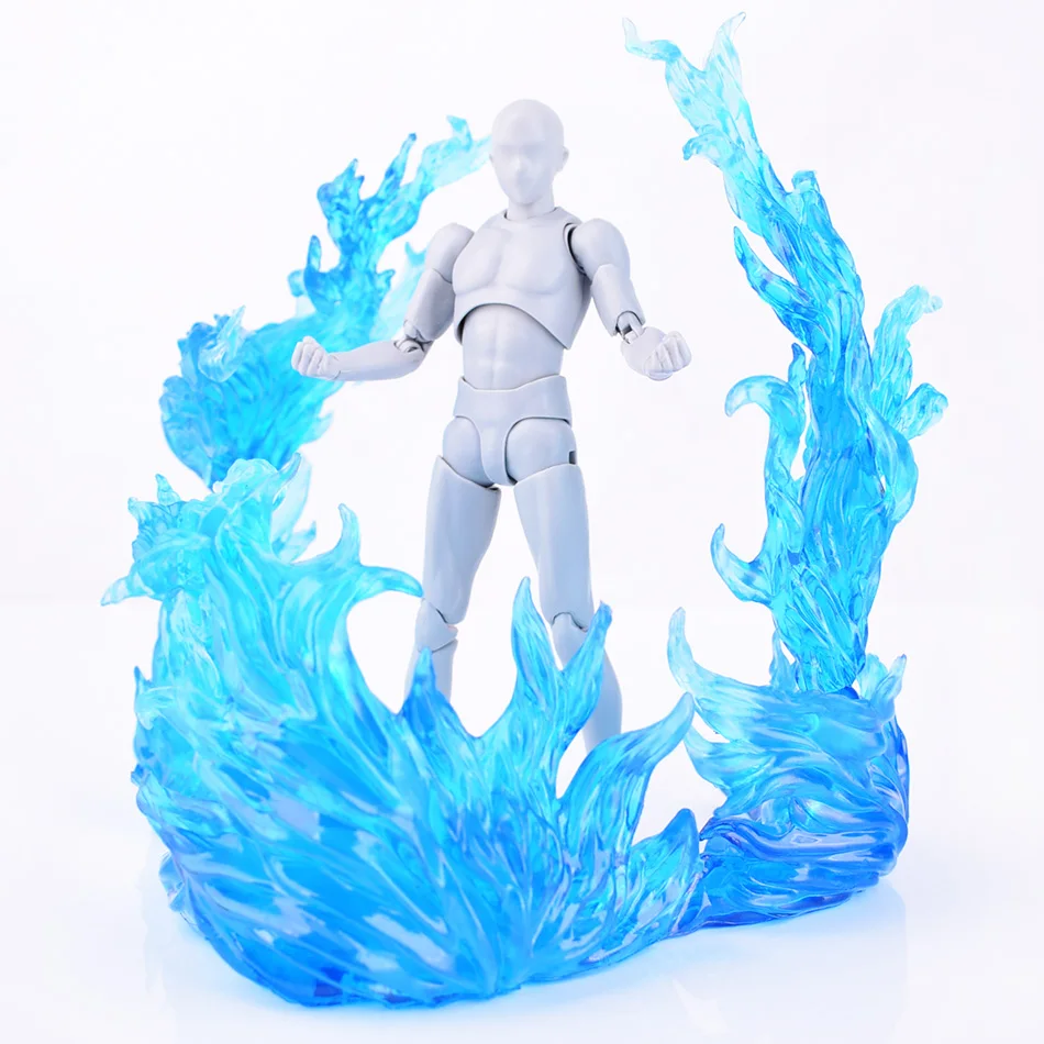 Tamashii Effect ударное пламя игрушки Fix Play Arts фигурка Figma Bandai Gundam Naruto Dragon Ball Kamen Rider|kamen