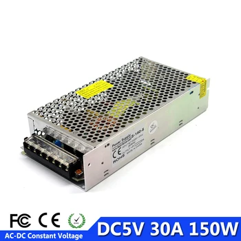 

Single Output 5V 30A 150W Switching Power Supply AC to DC5V Power Adapter For LED display Strip light Lamp CCTV AV TV