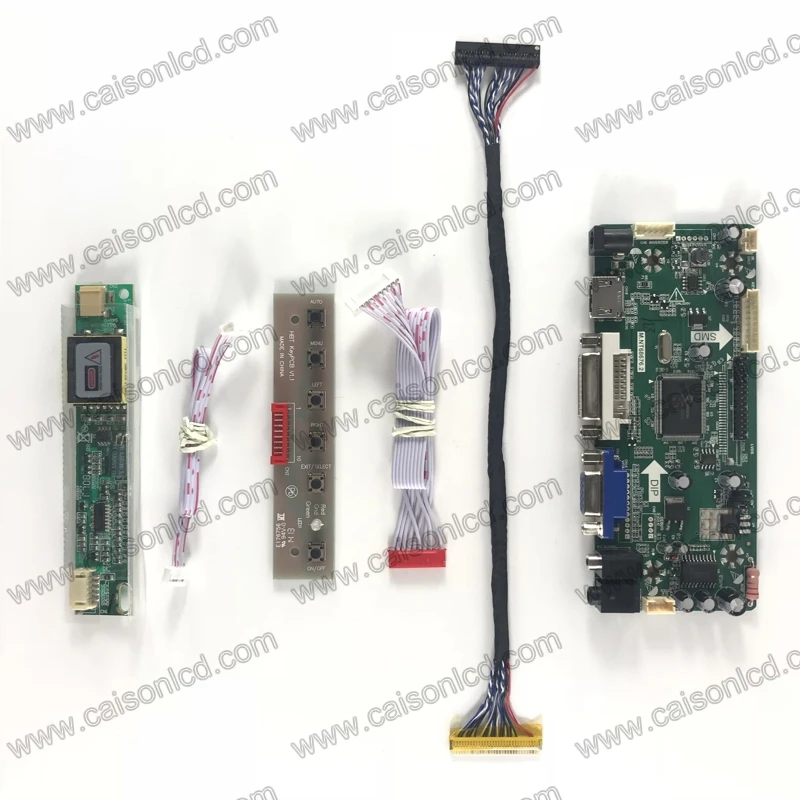 NT68676 ЖК плата контроллера Поддержка HDMI DVI VGA Аудио для 17 дюймового монитора 1920X1200