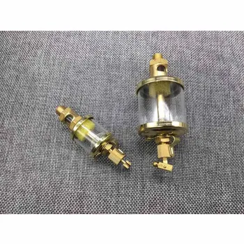 

1PC 1/4" BSP Male 50ml Thread Needle Valve Filling Oil Cup Sight Gravity Drip Feed Oilers Lubricator For machine Engine